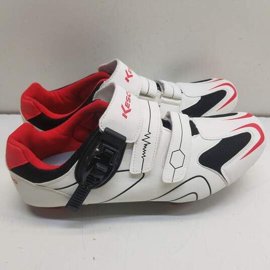 Kescoo Men's Cycling Shoes White Size 46 image number 1