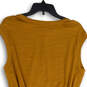 NWT Womens Brown Rowen Round Neck Sleeveless Pullover Mini Dress Size S image number 2