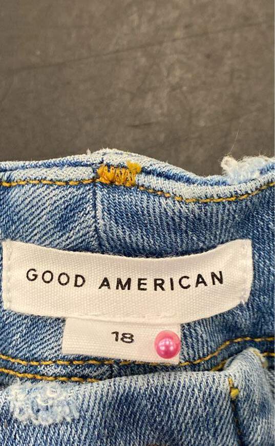 Good American Blue Jeans- Size Large image number 3