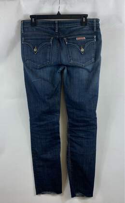 Hudson Mens Blue Medium Wash 5 Pocket Design Denim Straight Leg Jeans Size 29 alternative image