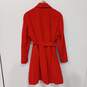 H&M Women's Red Coat Size 16 image number 2