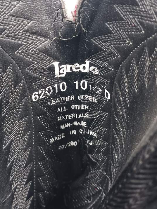 Laredo Men's Black Western Boots Size 10.5D image number 6