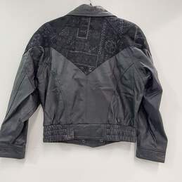 Wilsons Women Black Leather Jacket SZ XS alternative image