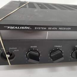 Realistic System Seven Receiver, Untested, Parts/Repair