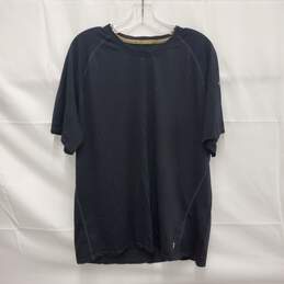 Smartwool MN's 150 Base Layer Wool / Nylon Black T-Shirt Size XXL