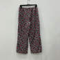 Womens Multicolor Floral Long Sleeve Sleepwear Two Piece Pajama Set Size L image number 4