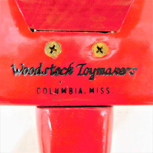 Woodstock Toymakers Classic Biplane Red image number 4