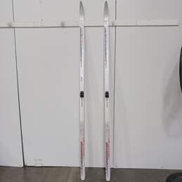 Salomon Red and White Falcon Kinetic Cross Country Skis alternative image