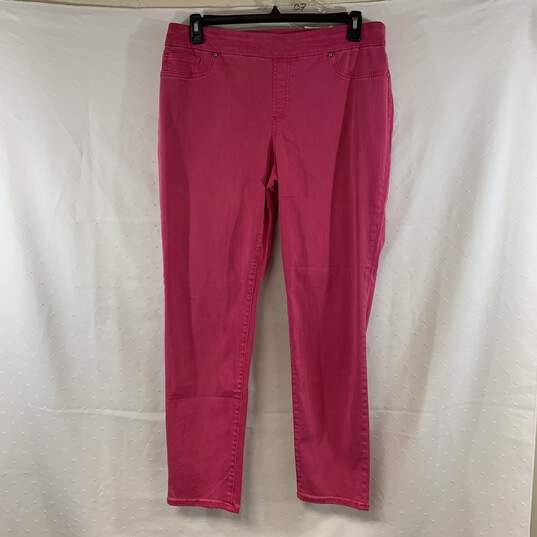 Women's Hot Pink Chico's Jeggings, 2.5R image number 1