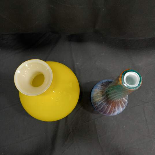 Blown Glass Vase Bundle image number 3