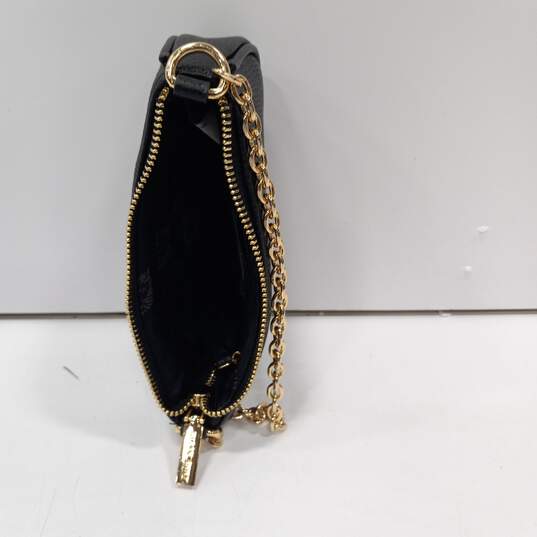 Anne Klein Black Faux Leather Mini Handbag image number 5