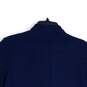 NWT Talbots Womens Navy Blue Long Sleeve Full-Zip Motorcycle Jacket Size 10P image number 4