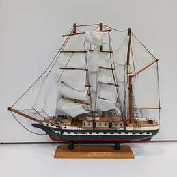 Belem Wooden Decorative Model Ship