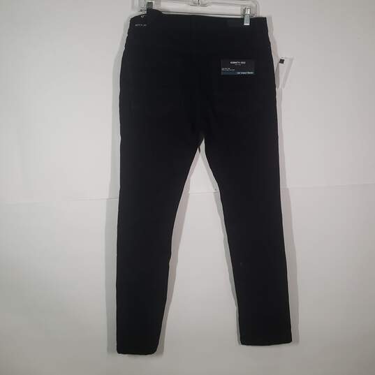 NWT Mens Dark Wash Denim 5 Pocket Design Skinny Leg Jeans Size 32X30 image number 2