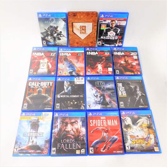 Lot of 15 Sony PlayStation 4 Games The Walking Dead image number 1