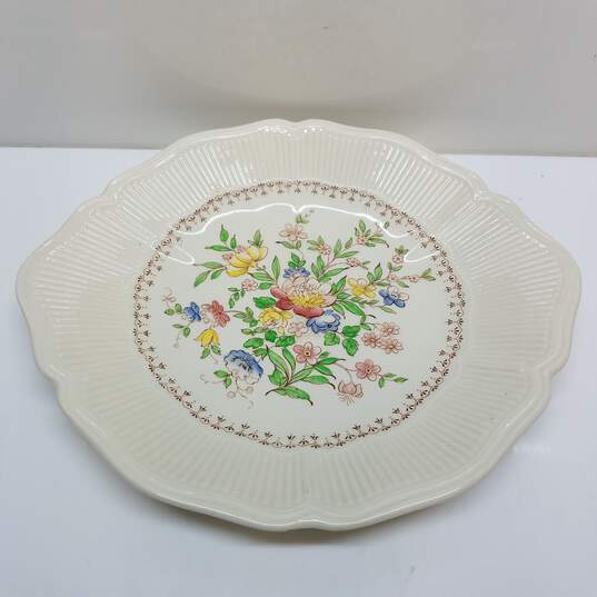 Vintage Royal Doulton The Medford  cake plate - chipped image number 1