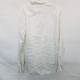 AUTHENTICATED Burberry London Polka Dot Long Sleeve Shirt Size XL alternative image