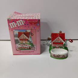 Dept. 56 M&M's Be Mine Valentine's Lighted House And Candy Dish