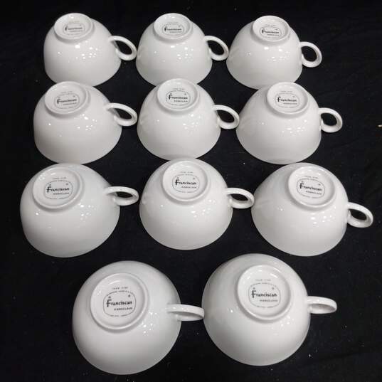 Bundle of 13 Franciscan Tea Cups & Accessories image number 4