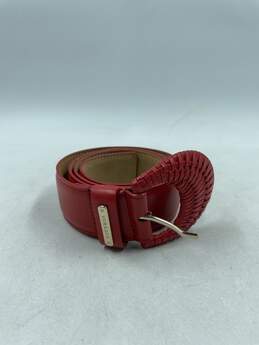 Authentic Versace Red Belt W 32
