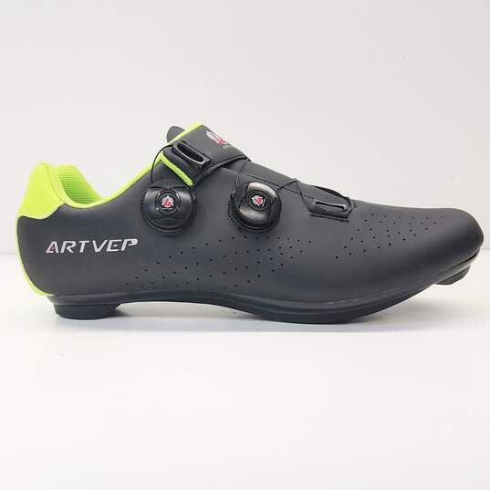 Artvep Men Cycling Shoes Black Size 10 image number 2