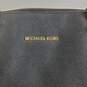 Michael Kors Black Leather Satchel image number 8