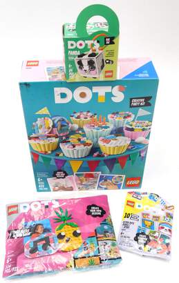 DOTS Factory Sealed Sets Lot 41926 Creative Party Kit + Polybag Sets & Bag Tag