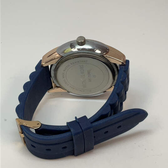 Designer Michael Kors Two-Tone Chronograph Round Dial Analog Wristwatch image number 4