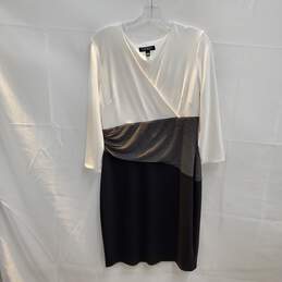 Lauren Ralph Lauren Long Sleeve V-Neck Dress Size 12