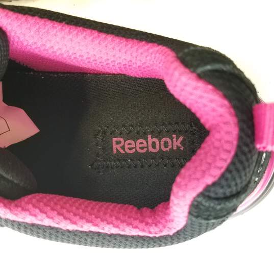 Reebok Anomar Steel Toe Black/Pink Women's Shoe Size 7.5 image number 8