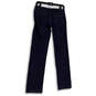 Womens Blue Denim Medium Wash Pockets Regular Fit Straight Jeans Size 4 image number 2