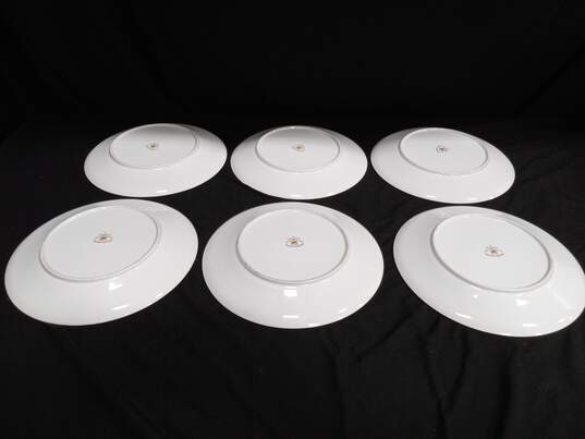 Set of 6 Signature Collection Petite Bouquet Dinner Plates image number 5