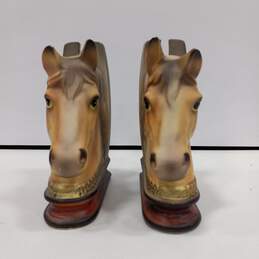 Palomino Ceramic Horse Head Bookends 2pc Bundle alternative image