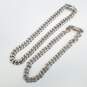 Iced Out Men's Cuban Crystal Chain Necklace collection image number 4