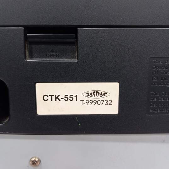 Black Casio CTK-551 Electric Keyboard image number 7