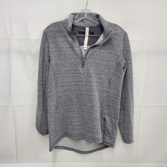 Buy the Lululemon Athletica WM's Gray Pattern Pullover Size 8