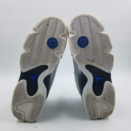 Air Jordan 14 Retro Sneaker Youth Sz.7Y Gray/Blue image number 5