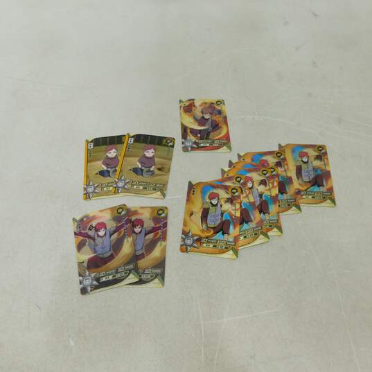 Rare 2007 Naruto Lot of 11 Holofoil Gaara Cards w/ Mainly Hyper Rares image number 1
