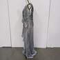 Adrianna Papel Women's Gray Sleeveless Maxi Dress Size 16W NWT image number 2