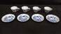 Set of 8 Blue & White Blue Danube Cups/Saucers image number 1