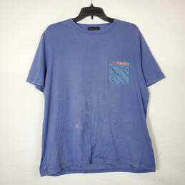 Prada Men Blue Pocket T Shirt XXL