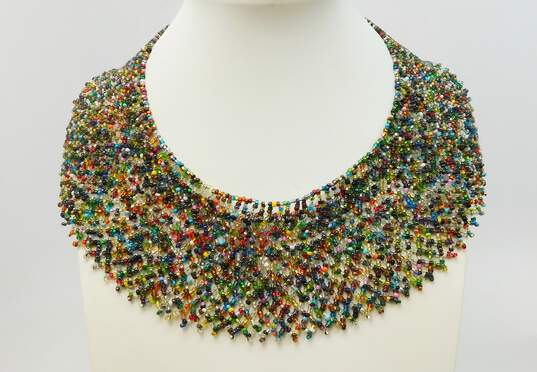 Artisan Seed Bead Colorful Necklaces & Bracelets 307.8g image number 6
