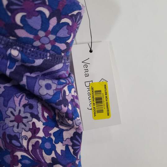 NWT Womens Floral Elastic Waist Pull-On Ankle Legging Size Small image number 3