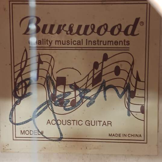 Burswood 6-Srtring Acoustic Guitar with Gig Bag image number 5