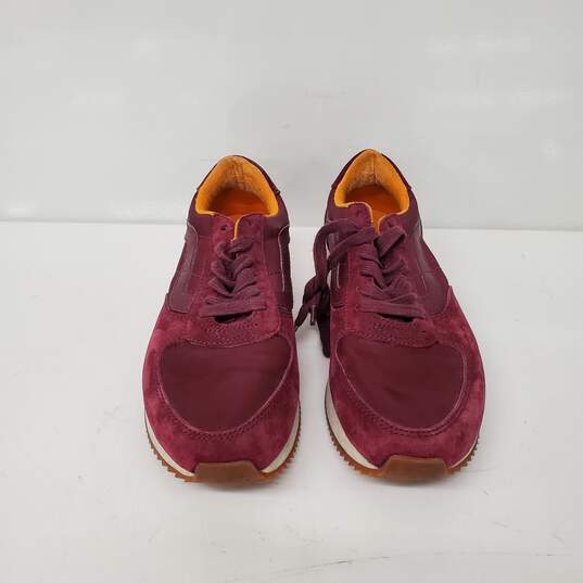 Vans Ultra Cush Burgundy Suede Lace up Sneakers Size 4.0 image number 1