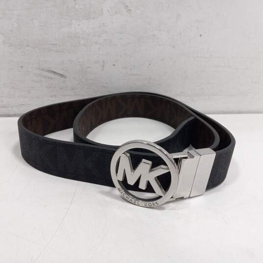 Michael Kors Brown Leather Belt image number 1