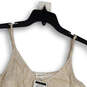 NWT Womens Beige Printed V-Neck Sleeveless Pullover Tank Top Size Small image number 3