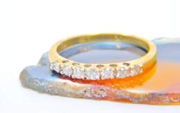 Fancy 10K Yellow Gold 0.28 CTTW Diamond Ring 1.9g alternative image