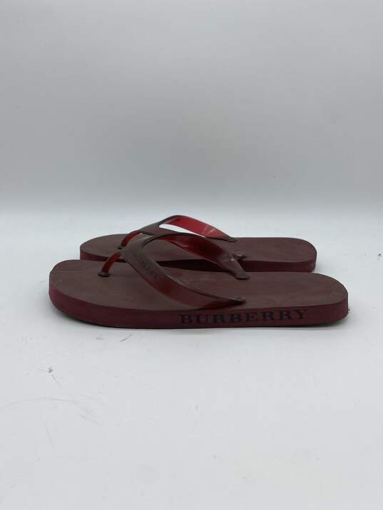 Burberry Red sandal Sandal Women 6.5 image number 2