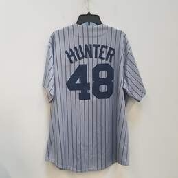 Majestic Mens Gray Minnesota Twins Torii Hunter #48 MLB Jersey Size XL alternative image